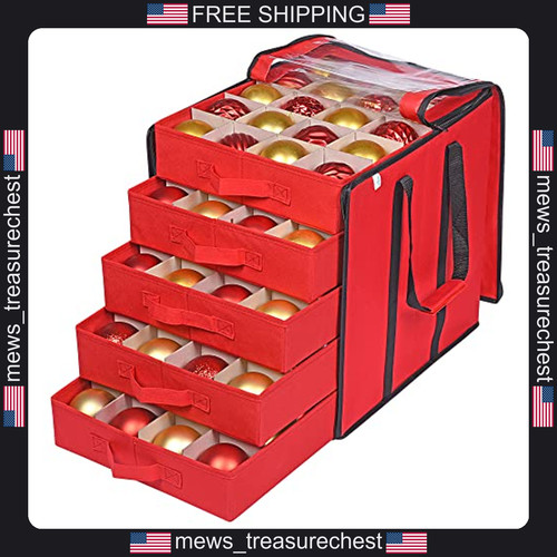 Christmas ornament storage box - ornament,