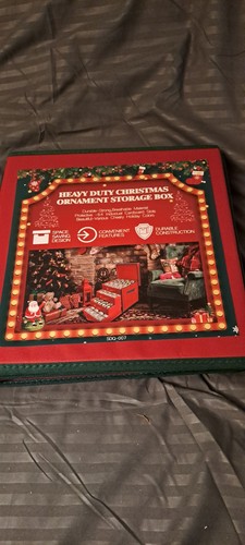 Christmas ornament storage - christmas, box