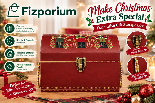 Large christmas storage gift - large,