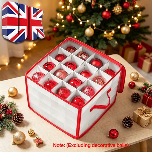 Clear christmas bauble - christmas,