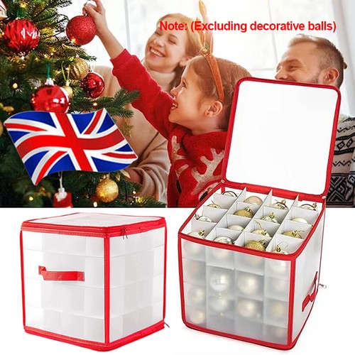 Christmas bauble storage box - christmas,