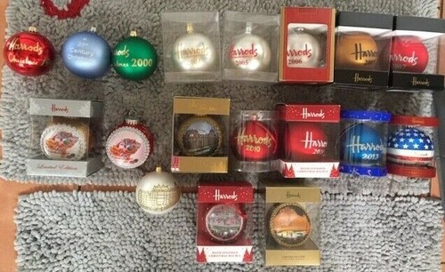 Harrods christmas baubles - harrods,