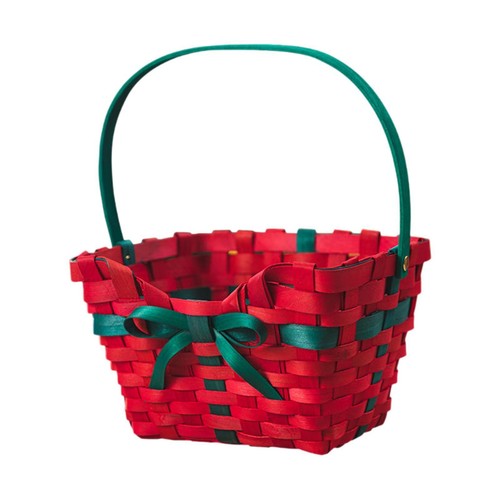 Christmas gift basket empty - christmas,