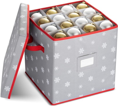 Christmas ornament storage box - christmas,