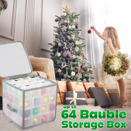 Christmas ornament storage - christmas, box