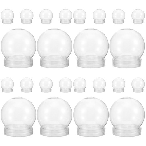 24pcs clear pet diy water - clear,