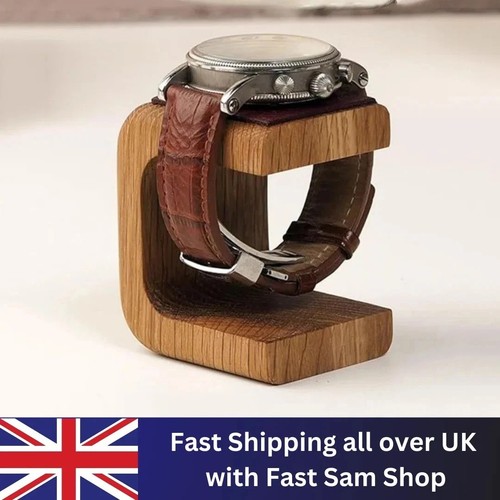 Wooden watch display stand - display,