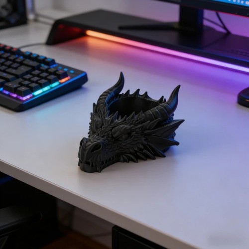 Gothic dragon head desktop - head,
