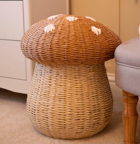 Storage basket mushroom shaped - storage,