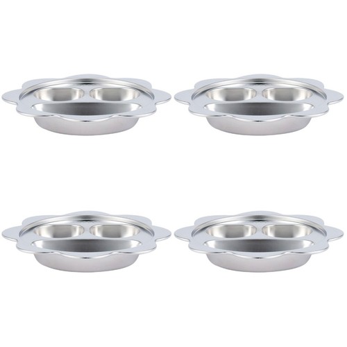 4pcs reusable stainless steel - 4pcs,