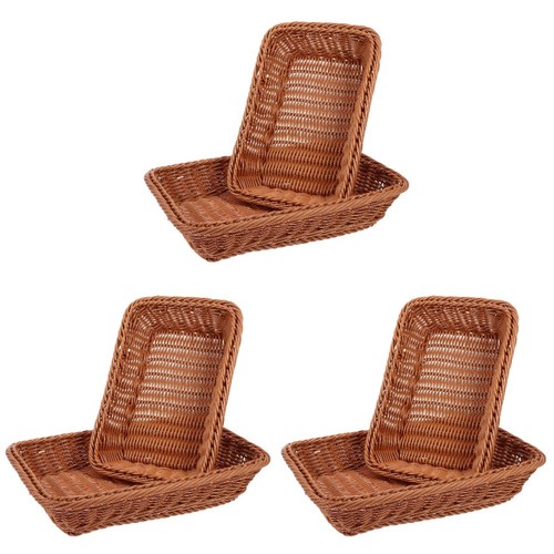 Reusable woven basket in - pp,