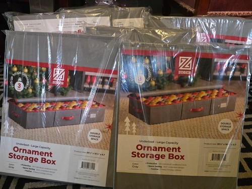 Christmas ornament storage box - ornament,