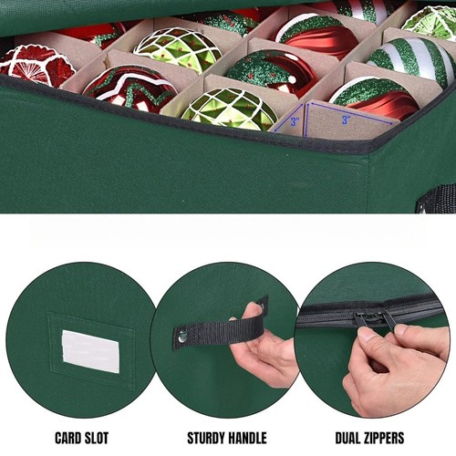 Christmas ornament storage - christmas, box