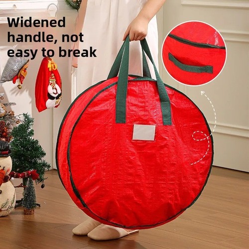 Christmas wreath storage bag - wreath,
