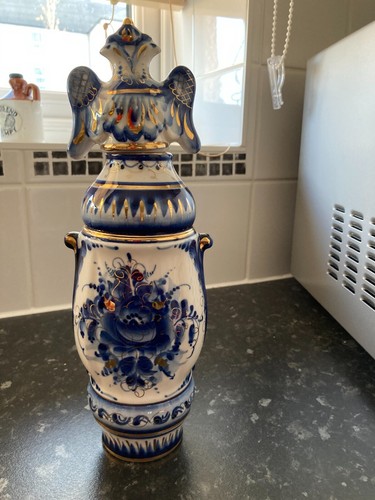 Ceramic storage ornament - ceramic, in