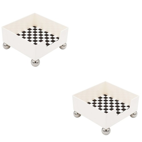 Reusable white key storage - white,