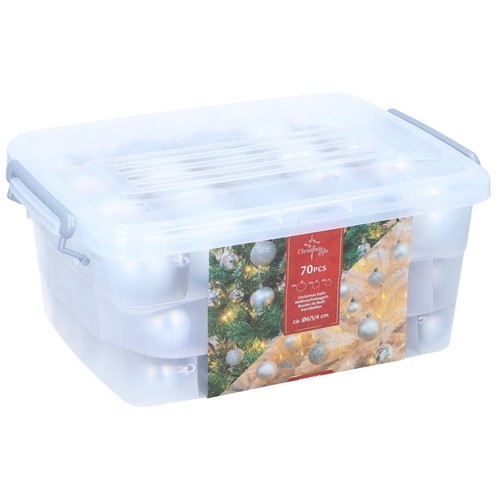 Pcs silver christmas - silver,